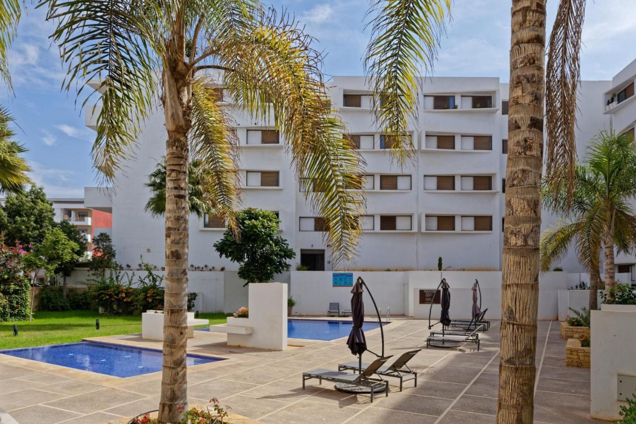 אגאדיר Luxury Apartment 100Sqm With Pool Near Beach Wifi Unlimited With Optical Fiber מראה חיצוני תמונה