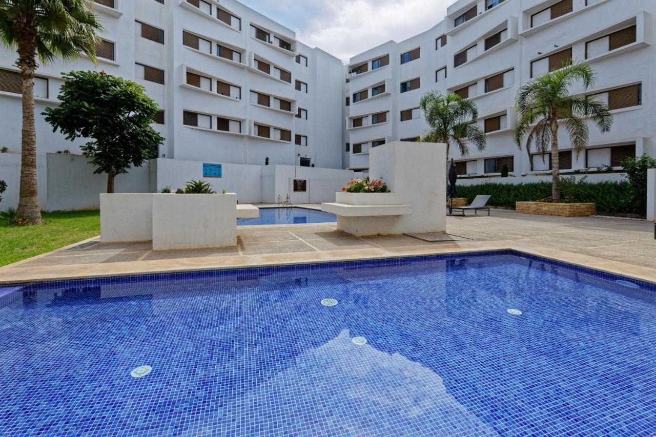 אגאדיר Luxury Apartment 100Sqm With Pool Near Beach Wifi Unlimited With Optical Fiber מראה חיצוני תמונה