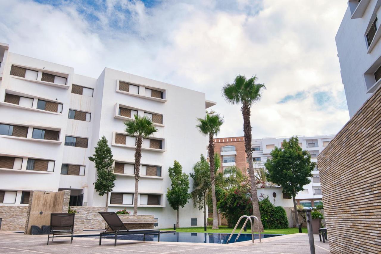 אגאדיר Luxury Apartment 100Sqm With Pool Near Beach Wifi Unlimited With Optical Fiber מראה חיצוני תמונה